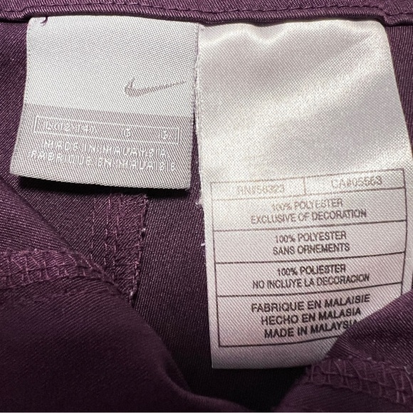 Nike Capri - Dark Purple - Size Large (12-14) - Picture 6 of 6